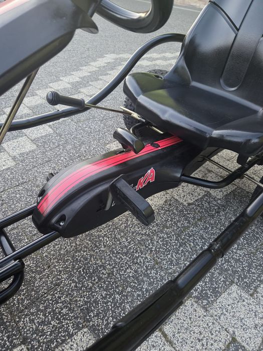 Gokart Kettler na pomowanych kołach