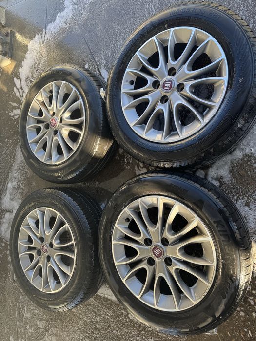 Felgi15 4x98 oryg Fiat 500 opona lato 5mm kpl
