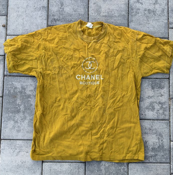 Vintage Chanel Bootleg Tshirt Tee koszulka