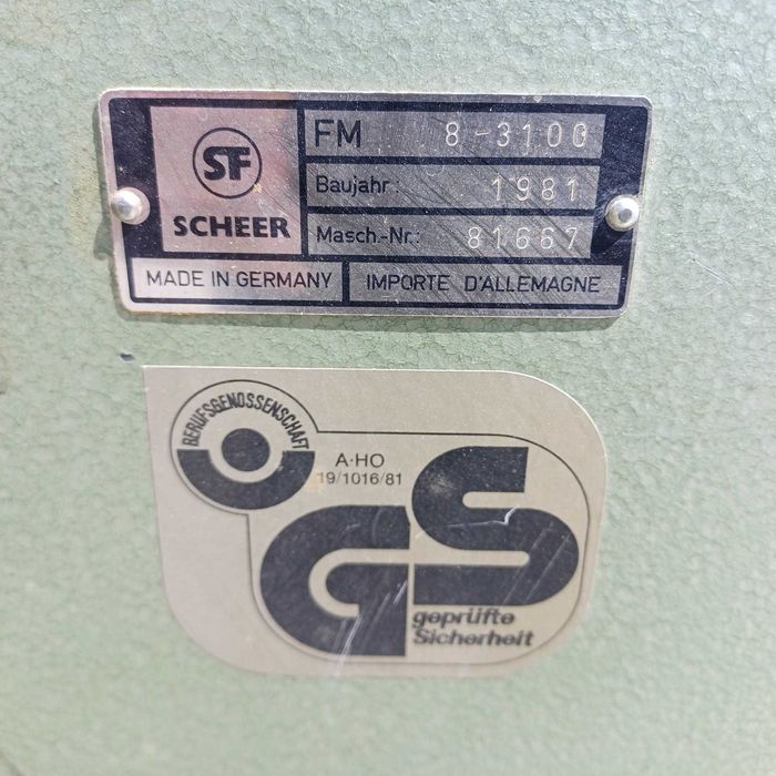 Piła do okleiny SCHEER