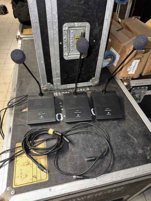 Microfones de Conferência RCF DICO DEL - 3 unidades