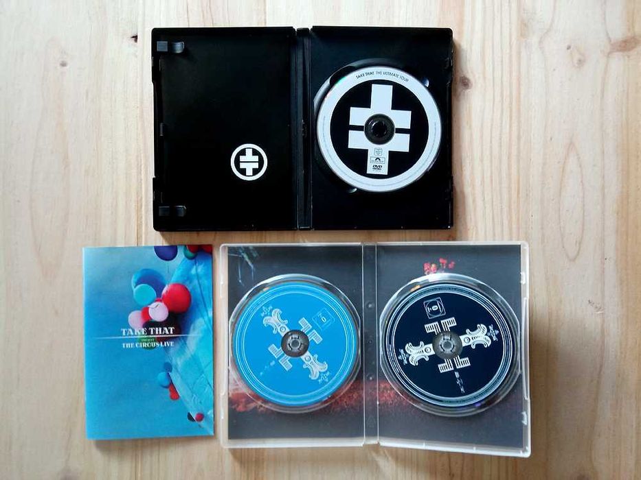 DVDs Take That Ao Vivo
