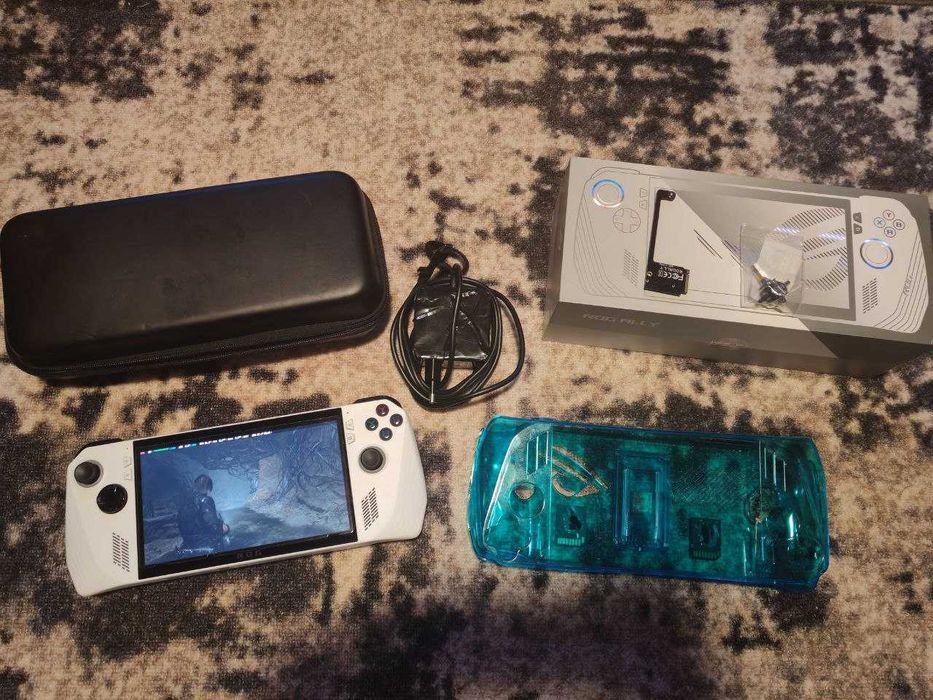 ASUS ROG Ally Z1 2023 512 GB гарантия чехол сумка доп стики хола