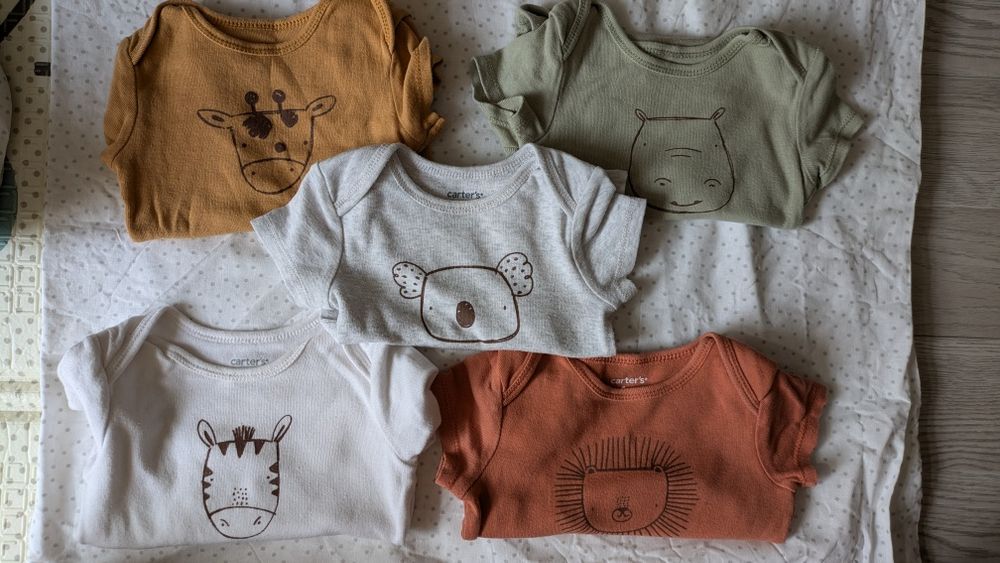 Body Carters, 5 szt, rozm 68