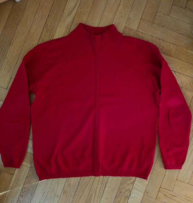 UP2FASHION - sweter z kaszmirem i jedwabiem - M/L