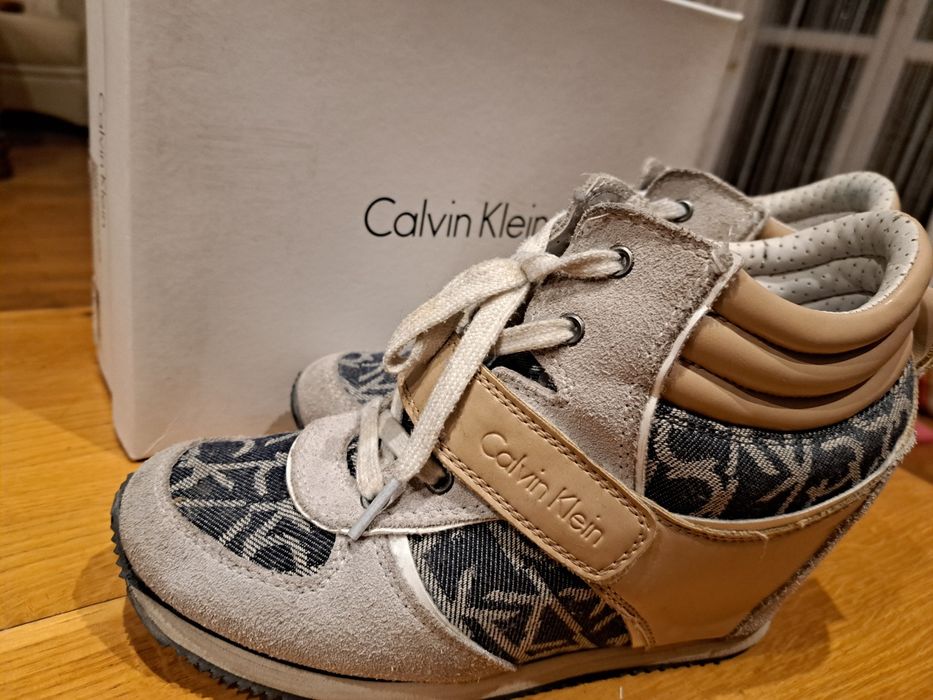 Buty Calvin Klein sneakersy półbuty zimowe 39