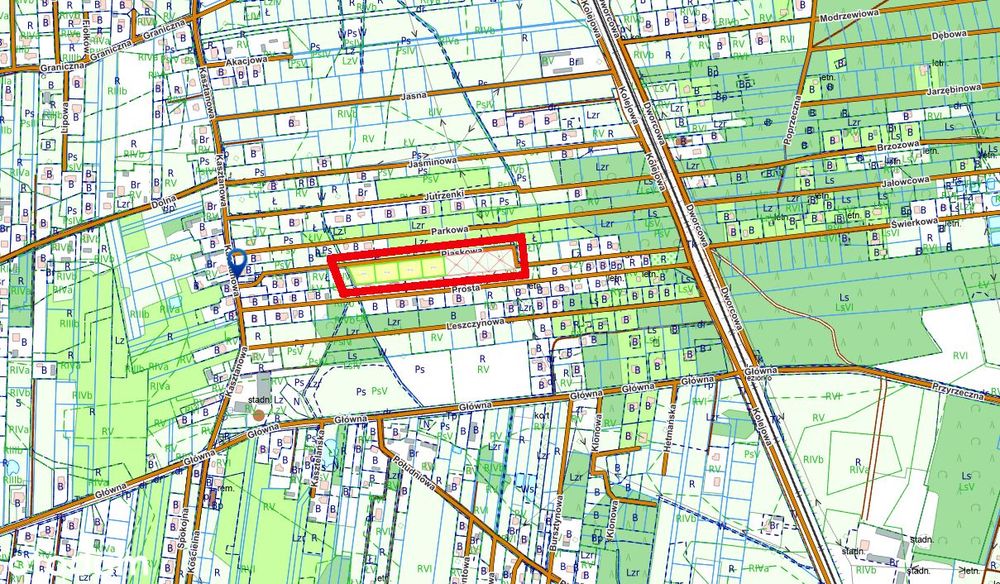 działki budowlane Jeziórko-Ustanówek ul.Piaskowa, 3x 1114 m², 1x 1270 m² - Widok 5
