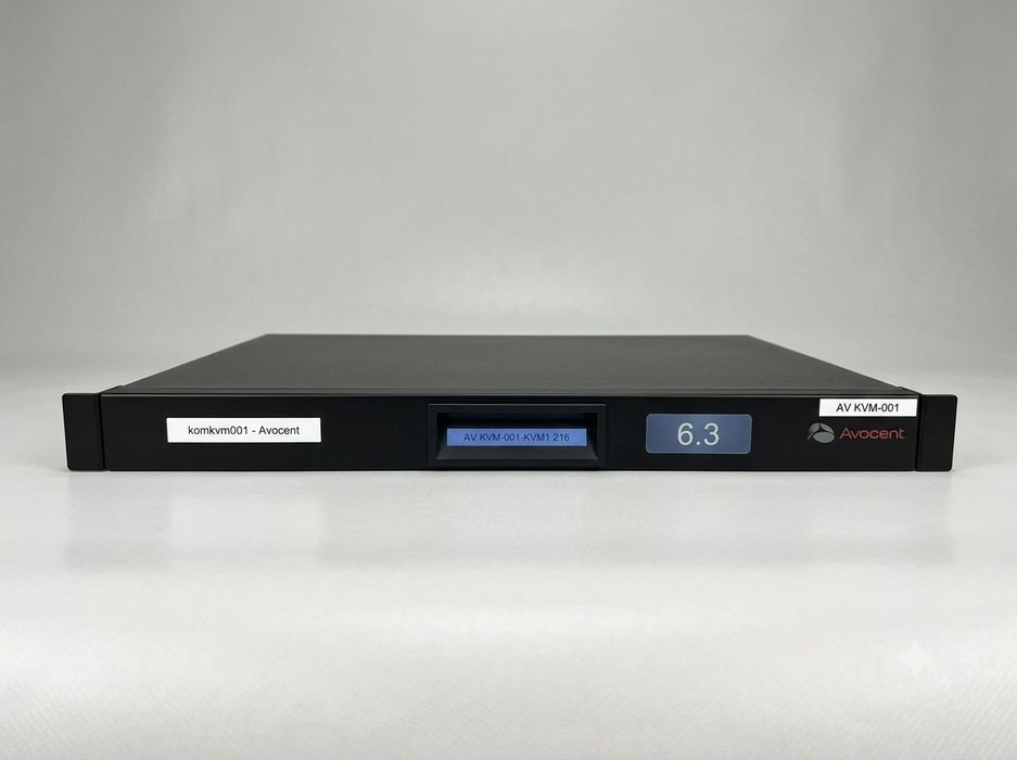 Kompletny zestaw KVM IP Avocent AutoView AV3216 (lub zbliżony) RACK + moduły IQ! Sprawny