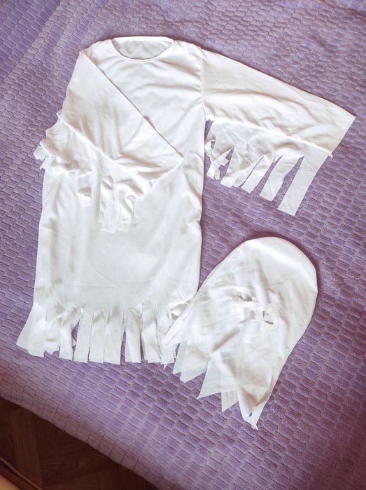 Костюм привидения на хэллоуин утренник карнавальный