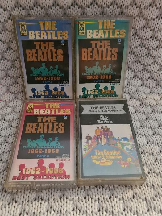 Kaseta The Beatles 4 albumy