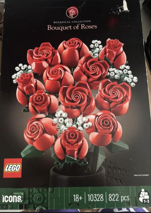 LEGO Icons Botanical Collection – Bouquet of Roses (10328)