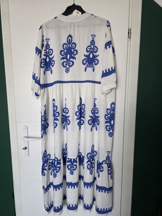 Cudna boho folk komunie wesela 46 48 maxi