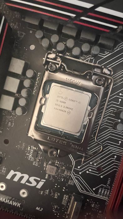 Zestaw MSI Z170A TOMAHAWK + Intel I5-6600