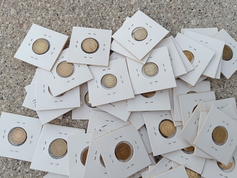 Lote moedas 1 Escudo Portugal