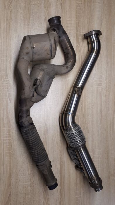 Даунпайп BMW 5 E39 M57 525D, 530D Downpipe БМВ Е39 М57