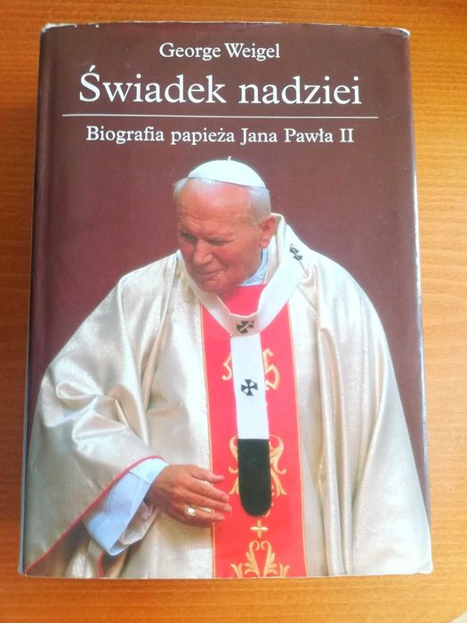 Książka "Świadek nadziei" Biografia Papieża Jan Paweł II