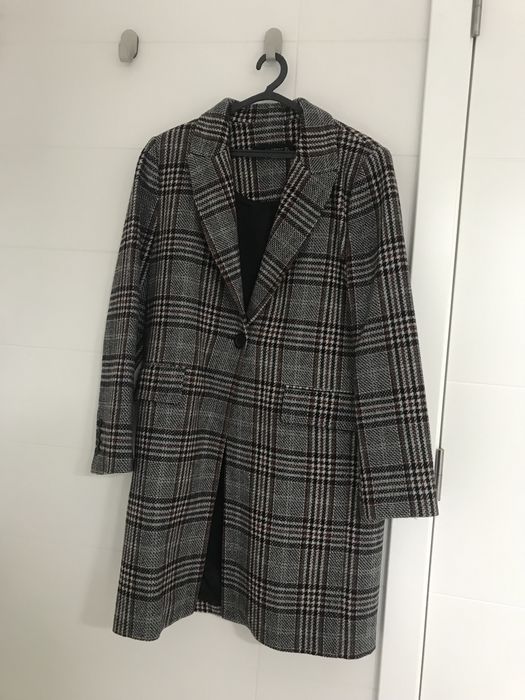 Casaco quente comprido tamanho L