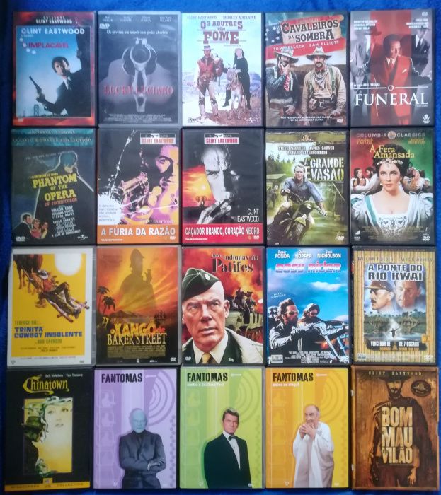 Lote 165 DVD's originais (Lote 1)