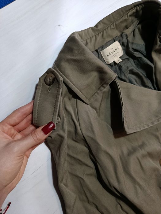 Редкая куртка пальто тренч женский Sezane Оригинальный