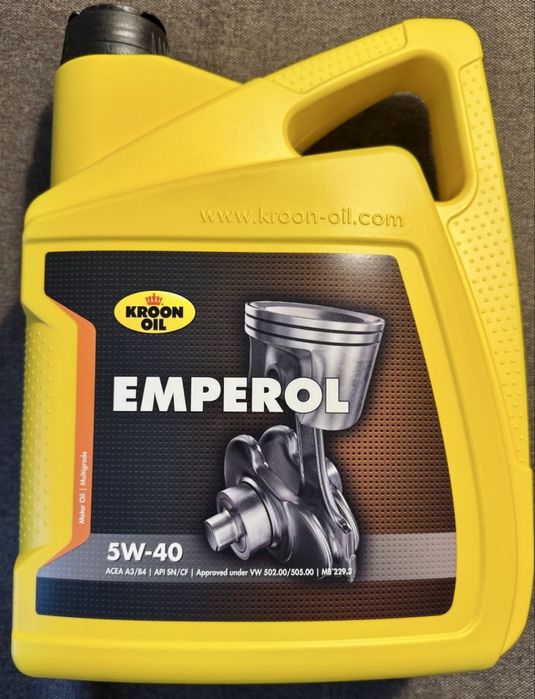 Олива моторна синтетична Kroon Oil EMPEROL 5W-40 5л