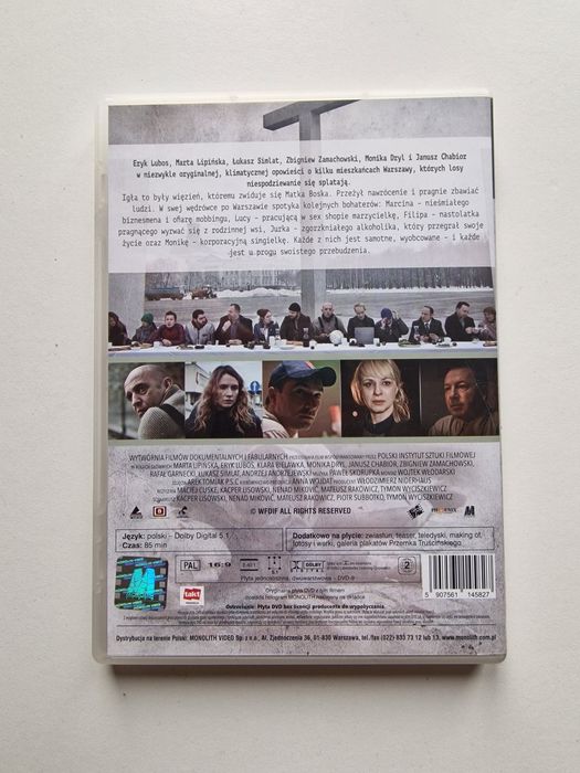 Film DVD: Stacja Warszawa (Lubos, Chabior, Zamachowski) - Stan BDB