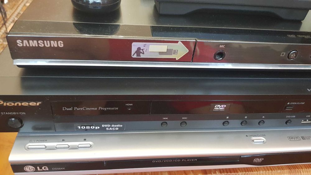 двд плеер LG + Samsung