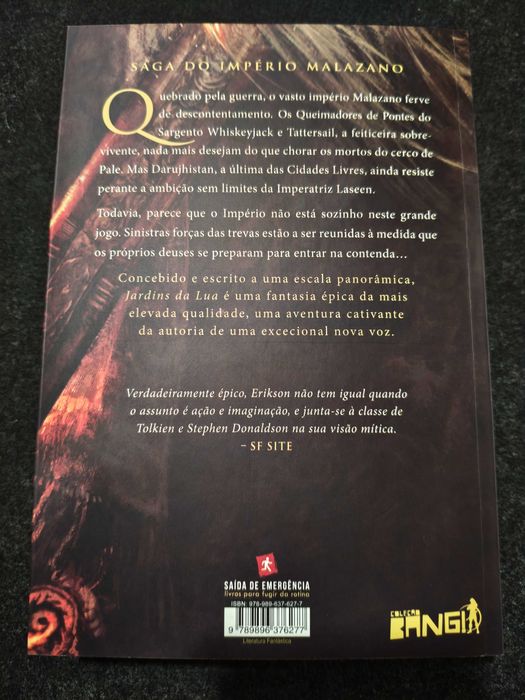 Jardins da Lua - Steven Erikson (portes incluídos)