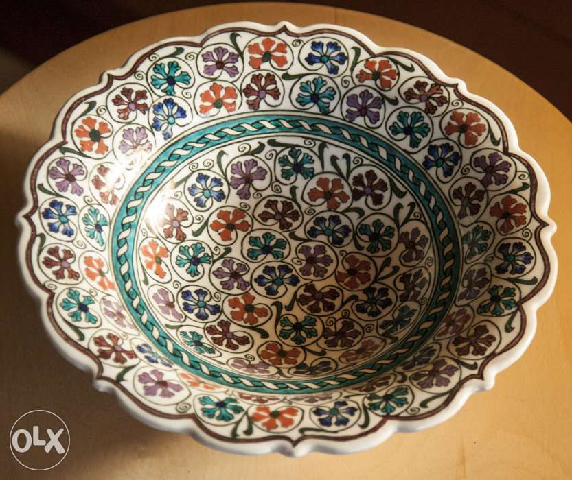 PRATO Decorativo - Porcelana TURCA - Original