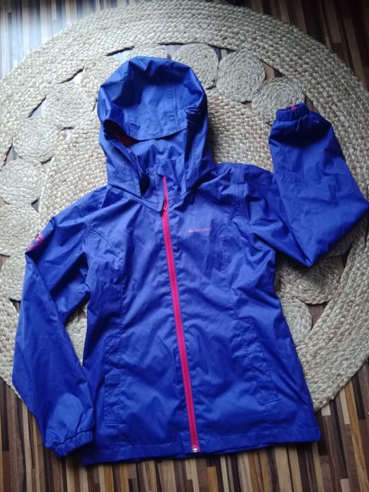 Fioletowa kurtka Softshell  r.133/142 (10Lat)