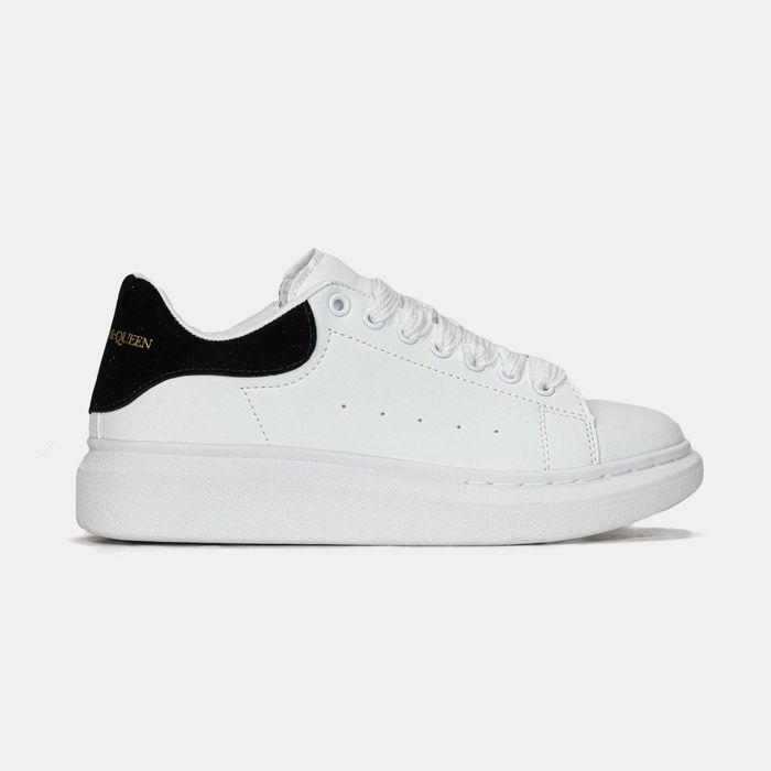Жіночі кеди Alexander McQueen White/Black (36-40)