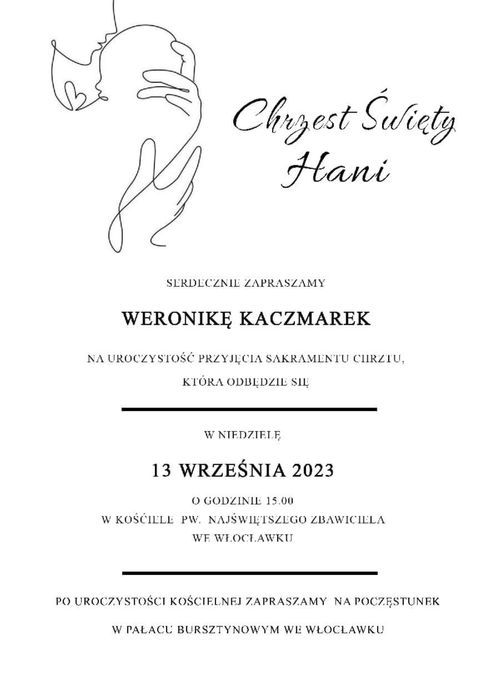 Zaproszenie na ślub wesele minimalistyczne boho