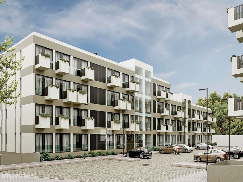 Apartamento T1 com garagem e varanda em Guifões, Matosinhos.