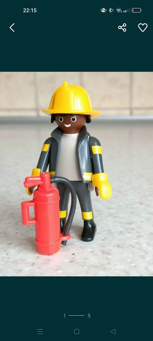 Zestaw 4 figurek Playmobil - strażacy