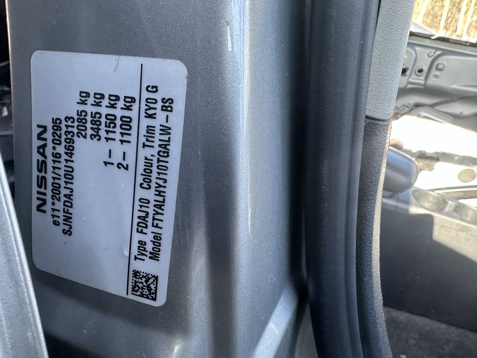 Nissan Qashqai 1.5 dCi 2008 w całości na części