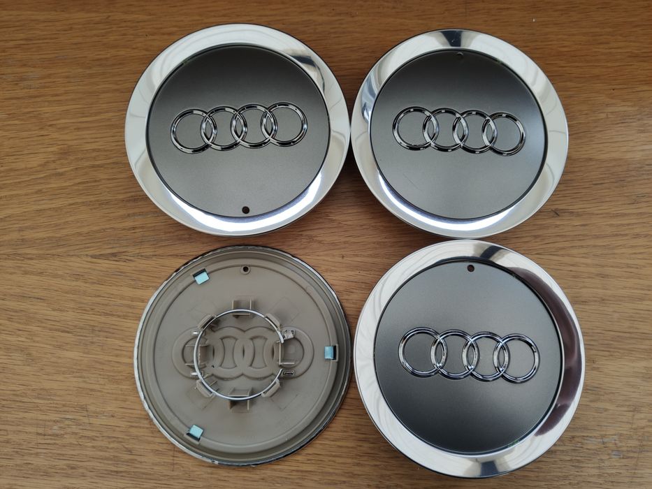 Centros tampas para jantes Audi A8 A6 17, 18' e 19' 147mm