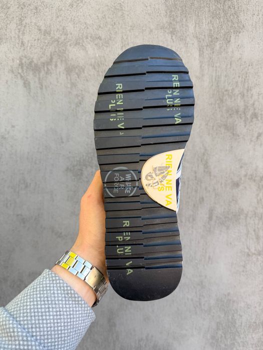 40-46 р кросівки Premiata Lander «Ocean» Navy/Blue