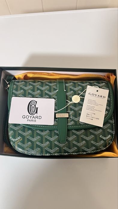 mala goyard novo na caixa