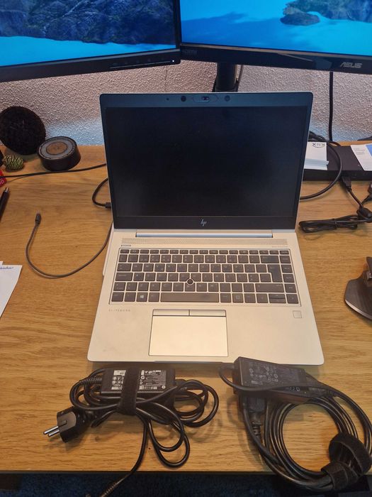 HP ELiteBook 840 G5 i7 12GB RAM 256GB NVMe, Rato Logitech