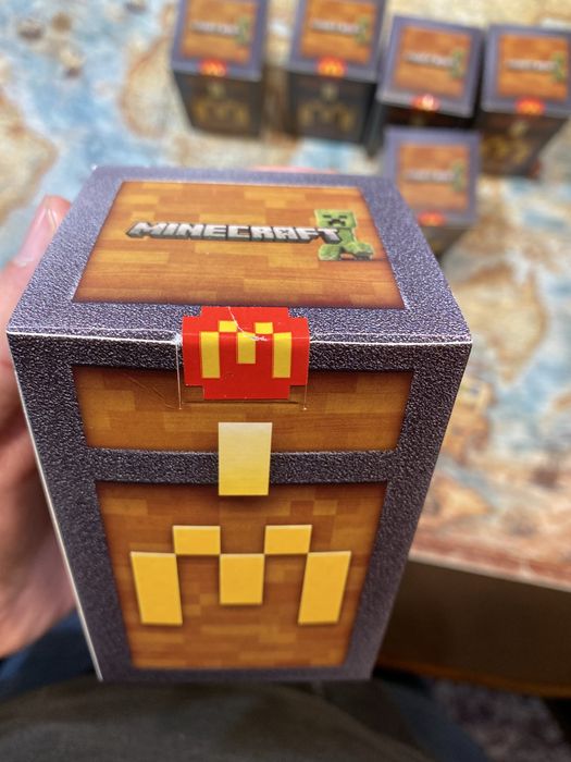 Figuras minecraft Mcdonalds SELADOS!