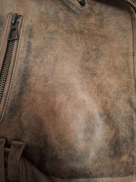 Шкіряна куртка косуха, натуральна