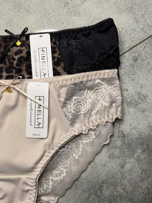 2x majtki damskie Finella koronka XL