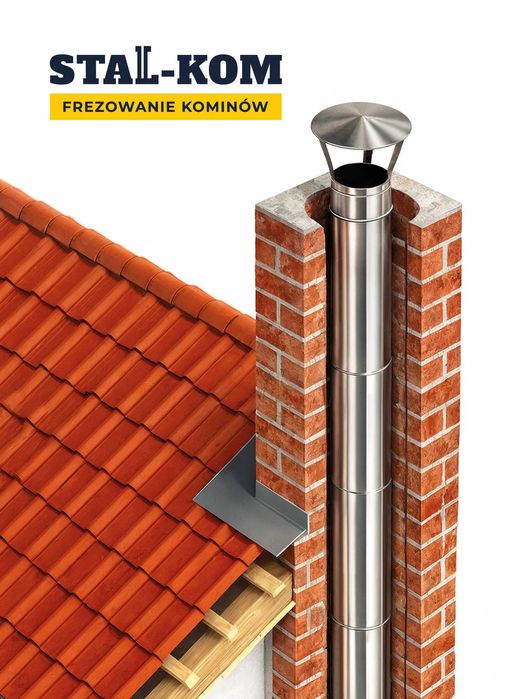 Frezowanie Kominów Rozwiercanie Diamentowe Naprawa Komina Montaż Wkładów Gwarancja
