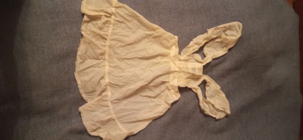 Фартук школьный белого цвета