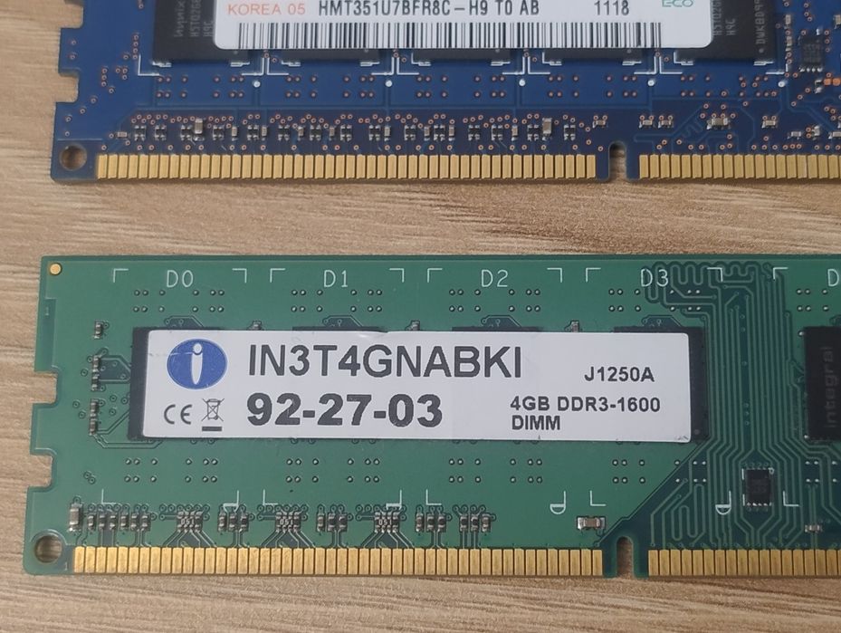 DDR3 4GB - Hynix - Integral