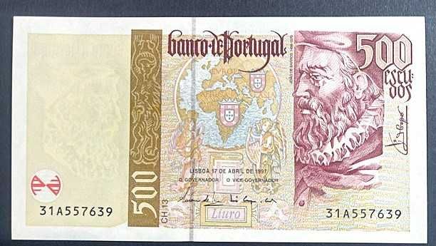 Notas Não Circuladas _ 2.000$00, 1.000$00 e 500$00 escudos