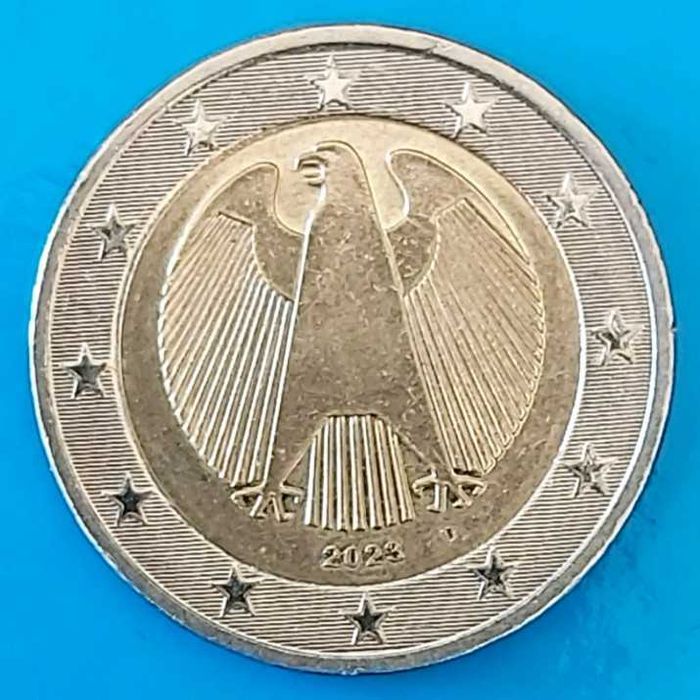 2 Euros 2023 Letra D da Alemanha