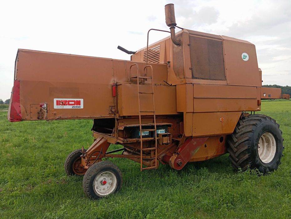 Części bizon super zo 56 skrzynia heder wózek