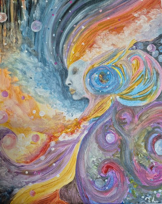 Pintura Iryna Lyashenko, Tela 25 x 30, Acrílico.