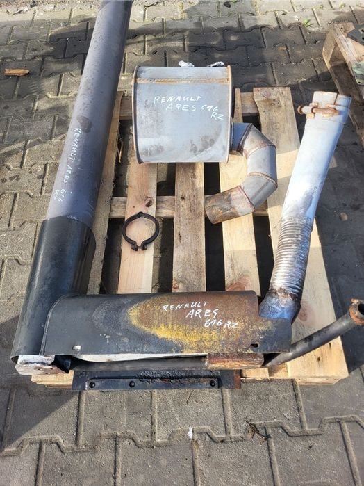 Tłumnik, wydech claas renault ares