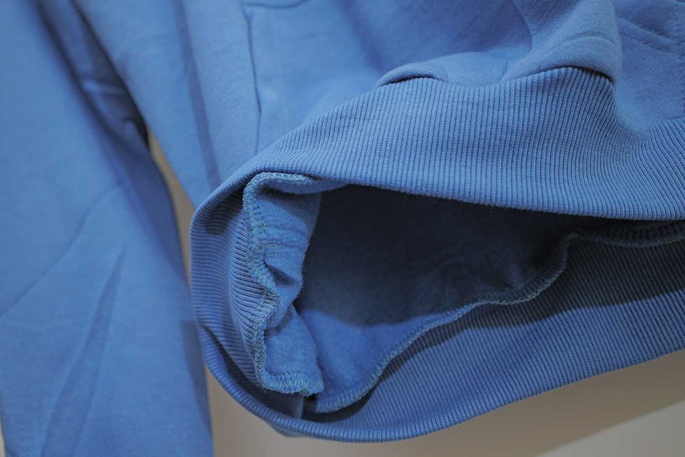 Bluza niebieska ciepła jesień zima roz. S